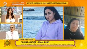 Mama Alinei, în lacrimi după ce a aflat ce pedeapsă a primit Loredana, criminala de la Mangalia: „Ea scapă, își face viața. Eu mă duc să plâng la mormânt”
